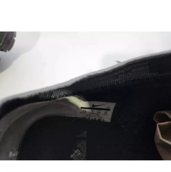 Nike Air Mens Black Off-White Vapormax Flyknit Athletic Shoes US 10 - Picture 10 of 11